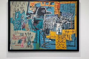 Exhibition view: [Jean-Michel Basquiat][0], Artist Residency Collection, Rubell Museum, Miami (29 November 2021—October 2022). Courtesy Ocula. ⁠Photo: Simon Fisher.


[0]: https://ocula.com/artists/jean-michel-basquiat/